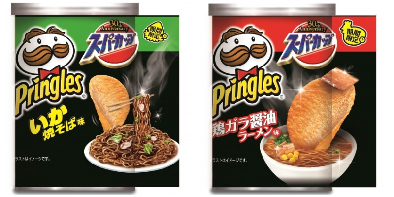 Illustration for article titled Pringles Flavored Ramen And Noodles Exist In Japan